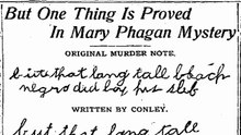 Friday, 30th May 1913 But One Thing is Proved in Mary Phagan Mystery