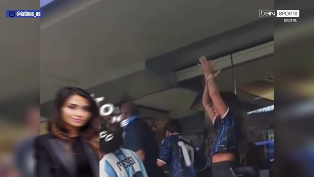 Watch Antonela Roccuzzo’s emotional roller coaster during Lionel Messi’s World Cup match