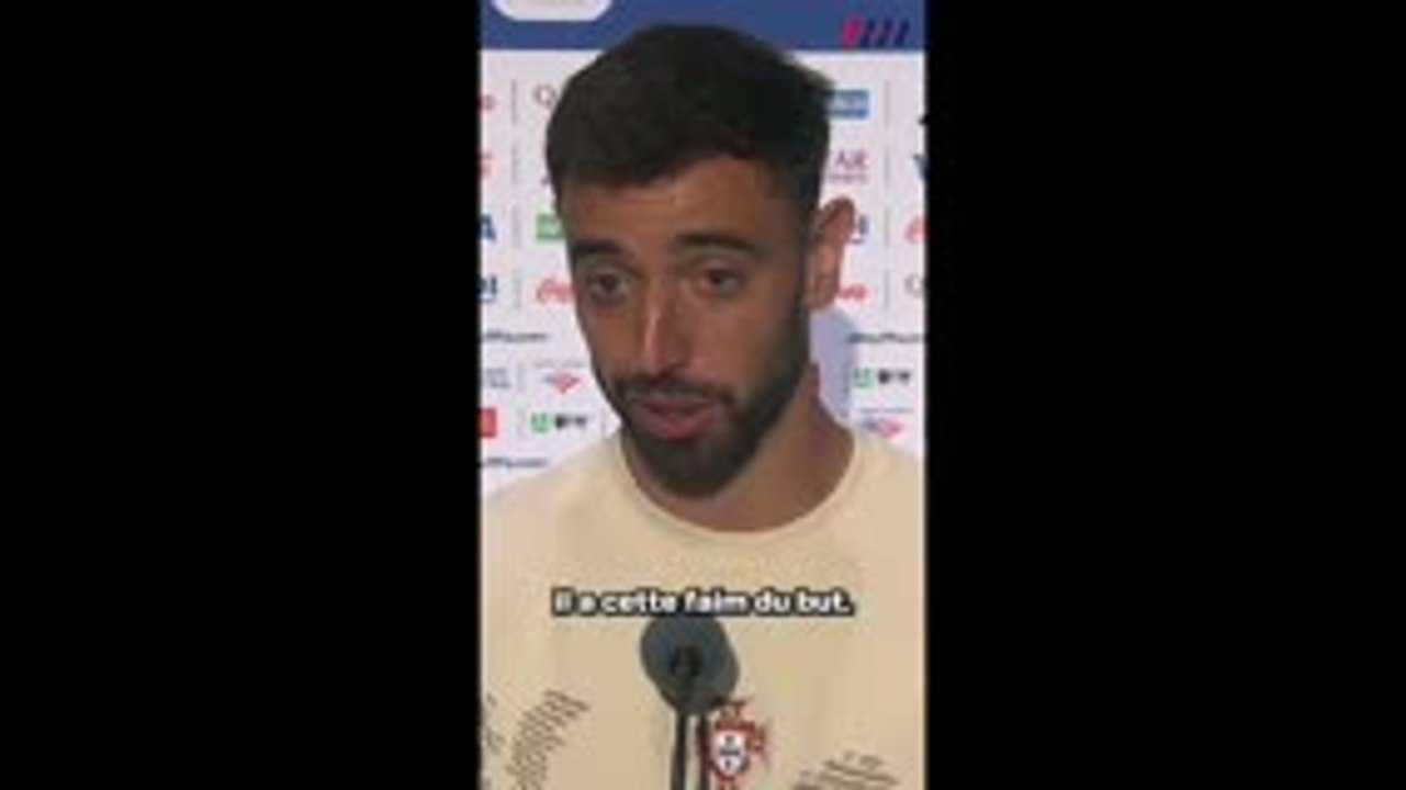 Portugal - Bruno Fernandes : “Cristiano vit du but et on a besoin de lui pour en marquer”