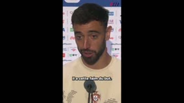 Portugal - Bruno Fernandes : “Cristiano vit du but et on a besoin de lui pour en marquer”