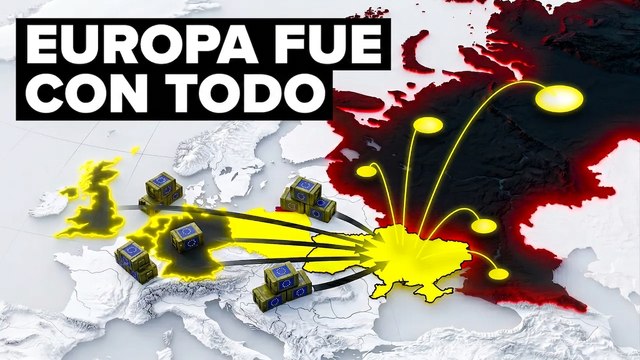 ¡Increíble lo que Países Bajos, Alemania, Reino Unido y Bélgica acaban de hacer por Ucrania!