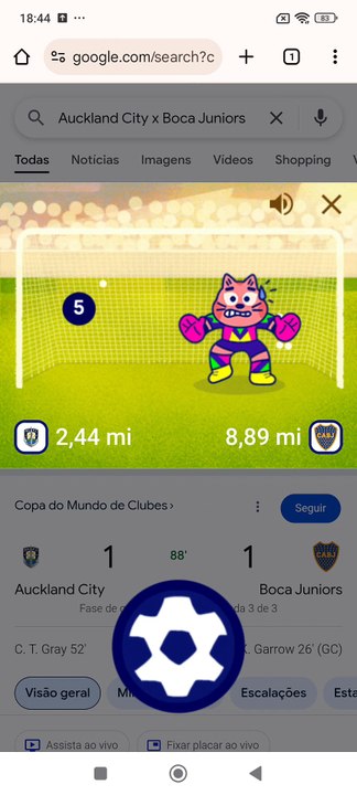 Auckland City x Boca Juniors- Partida 1-3 - Mini Cup Google Copa do Mundo de Clubes