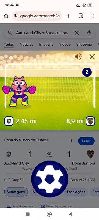 Auckland City x Boca Juniors- Partidas 5-7 - Mini Cup Google Copa do Mundo de Clubes