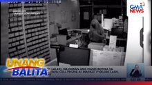 Huli-cam - Lalaki, nilooban ang isang botika sa Brgy. Talipapa; cell phone at mahigit P100,000 cash, natangay | Unang Balita