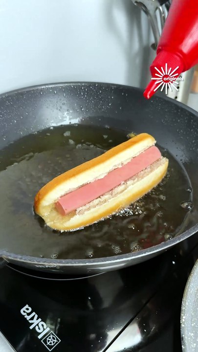 Crazy hot dog combo gone viral🌭