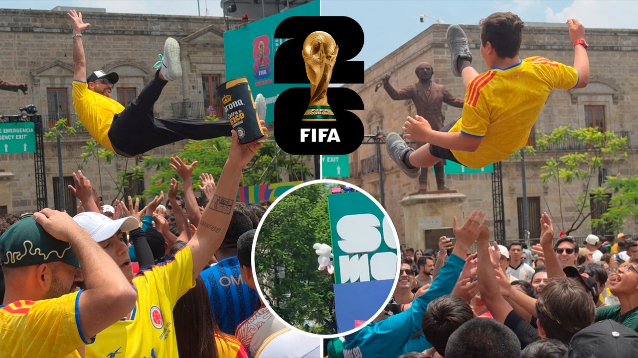 Colombia se apodera de Guadalajara previo al partido contra el Congo
