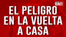 El peligro en la vuelta a casa: ¿En qué colectivo viajás?