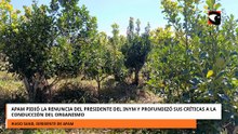 APAM PIDIÓ LA RENUNCIA DEL PRESIDENTE DEL INYM Y PROFUNDIZÓ SUS CRÍTICAS A LA CONDUCCIÓN