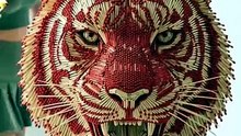 Tiger Head Matchstick