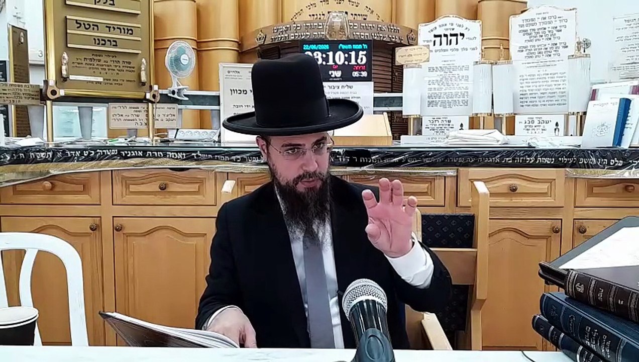 מו"ר הגאון הרב שקד בוהדנה שליט"א - שער המצוות ש...