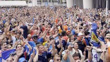 La Tartan Army escocesa conquista el estadio de los Marlins