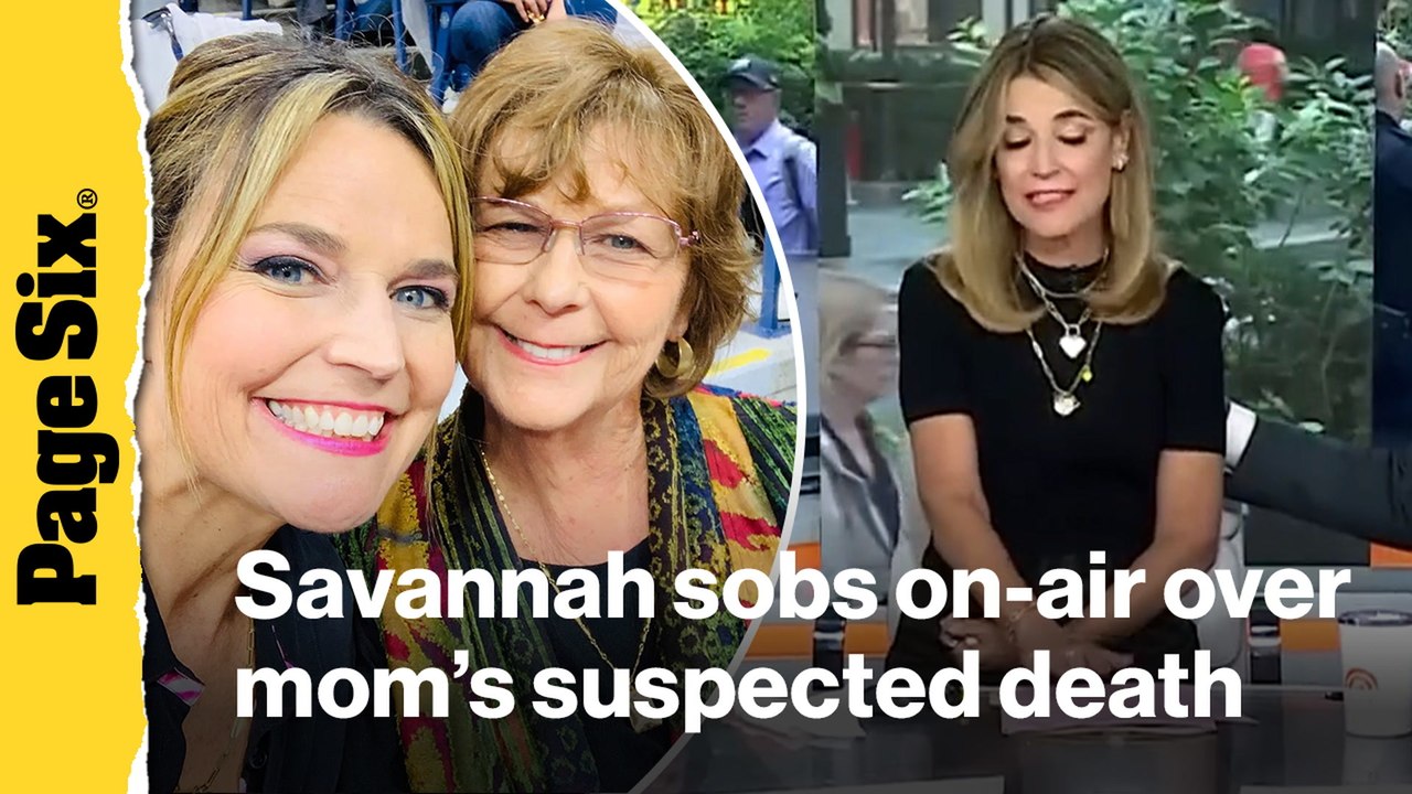 Savannah Guthrie breaks down on 'Today' while addressing mom Nancy's suspected death in ransom note