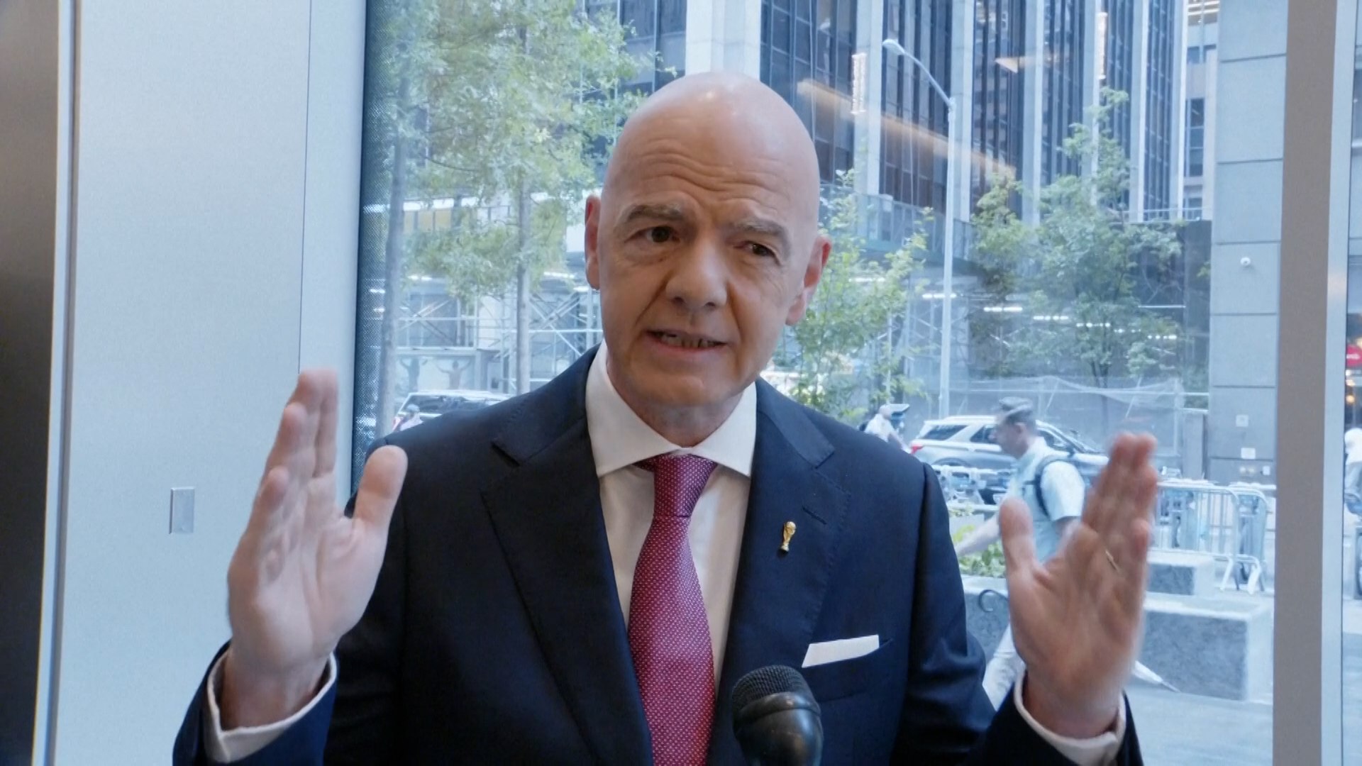 Infantino justifica las pausas de hidratación en el Mundial: “Son clave para la equidad”