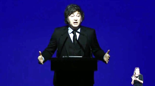 Para Javier Milei, el Congreso es una verdadera orgía que buscaba destruir a los argentinos
