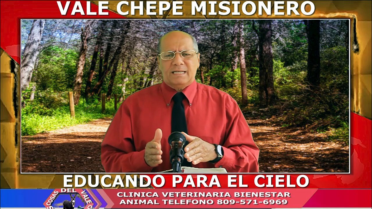 VALE CHEPE MISIONERO TEMA LA CREACION DE DIOS PARTE 1