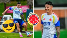 James Rodríguez sorprende a todos con gol en calentamiento previo al partido contra Congo
