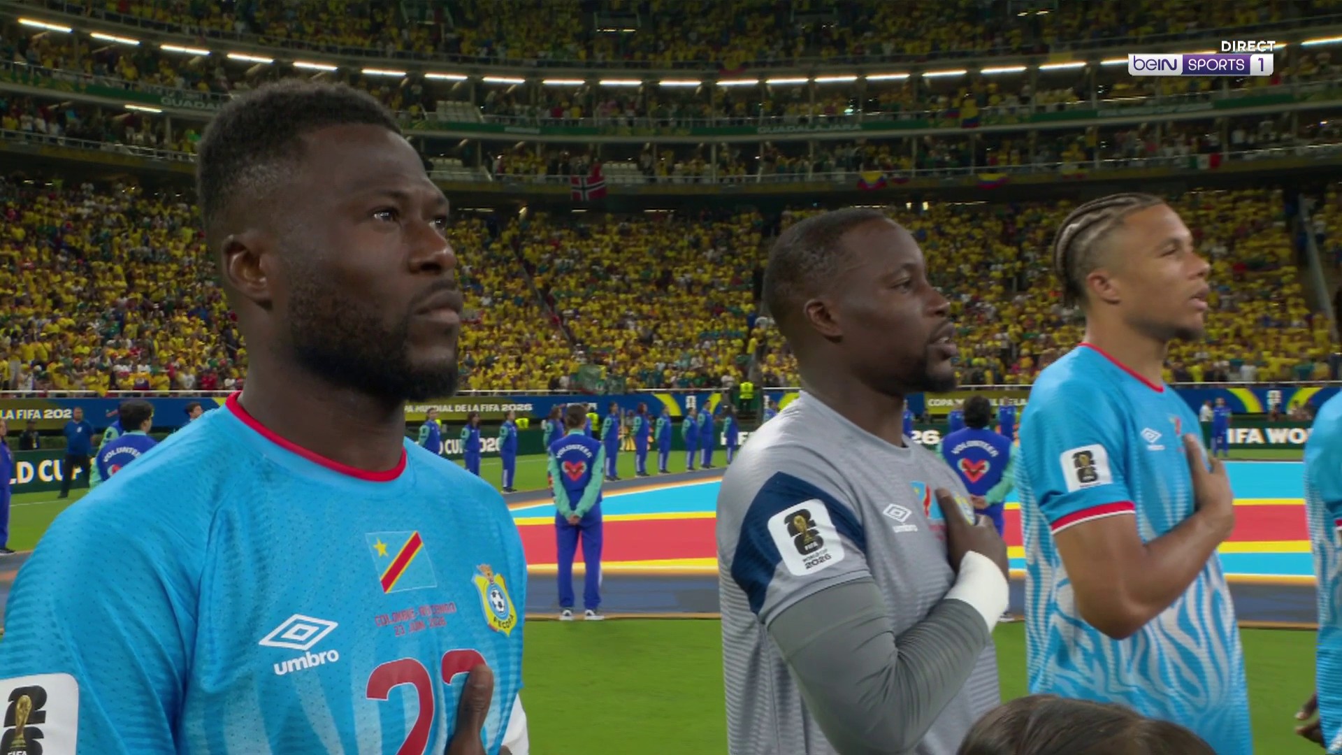 Coupe du monde 2026 : L'hymne de la République Démocratique du Congo avant d'affronter la Colombie !