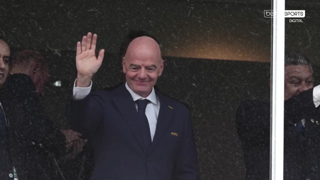 Gianni Infantino vuela en una suite de lujo y asiste a casi todos los partidos del Mundial