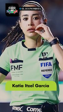 Katia Itzel García será la primera árbitra central mexicana en un Mundial ⚽️🏆