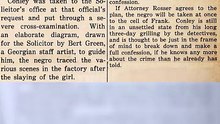 Saturday, 31st May 1913 Plan to Confront Conley and Frank for New Admission