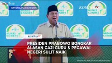 Presiden Prabowo Bongkar Alasan Gaji Guru dan Pegawai Negeri Sulit Naik, Ini Katanya!