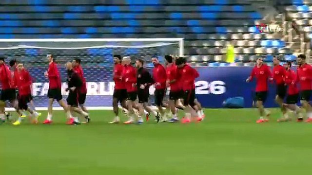 A Milli Futbol Takımı, Los Angeles’taki ilk antrenmanını yaptı | Ajansspor | IHA