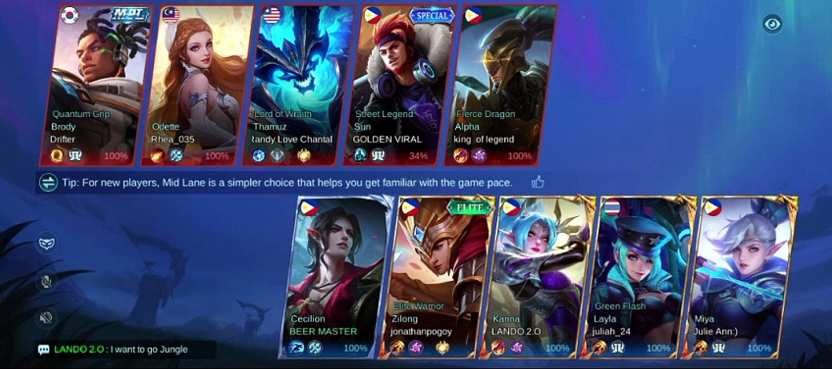 MOBILE LEGENDS ( CECILION )