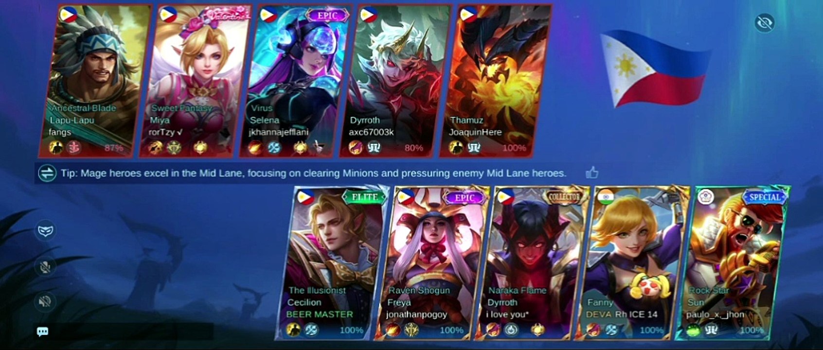 MOBILE LEGENDS ( CECILION )
