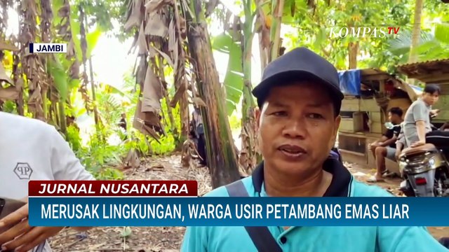 Resah Aktivitas Tambang Emas Ilegal, Warga Tebo Usir dan Bakar Perahu Penambang | JURNAL NUSANTARA