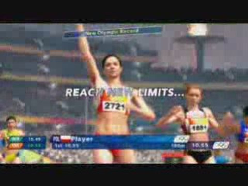 SEGA Olympics 08 Track Vignette