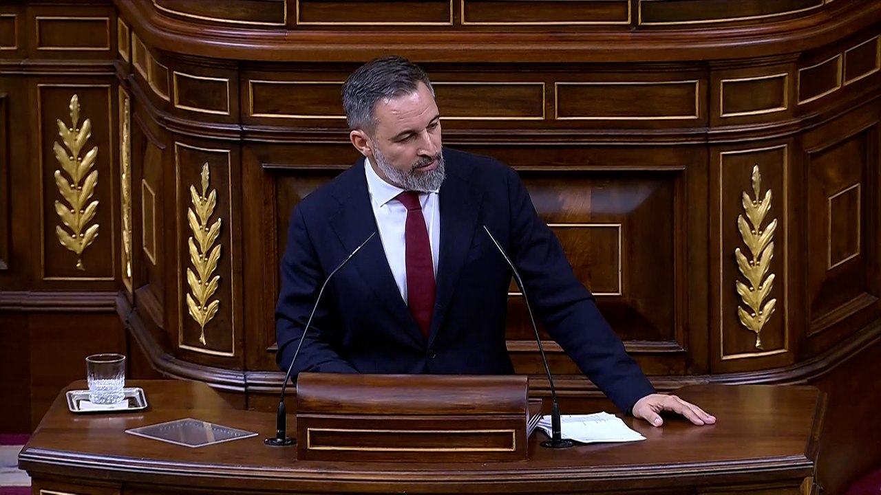 Abascal acusa a Sánchez de "maniobrar" para "alterar" las próximas elecciones