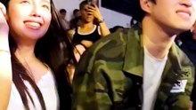 Anton Vinzon at Chanty Videla, magkasamang nanood ng laban ni Eman Bacosa Pacquiao