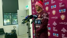 Manly halfback Jamal Fogarty discusses the pressure of icing the big moments after his sideÔÇÖs loss to Canterbury
