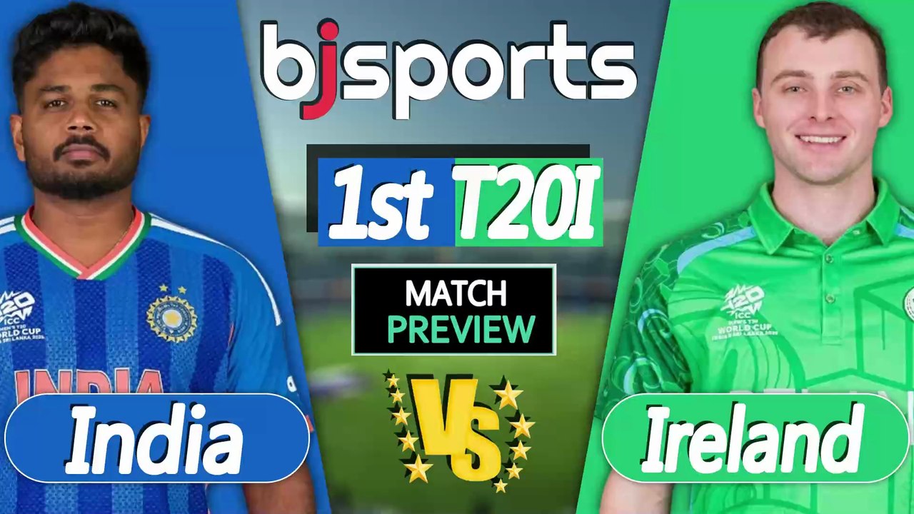 India vs Ireland 2026 | IND vs IRE 1st T20I Match Preview |