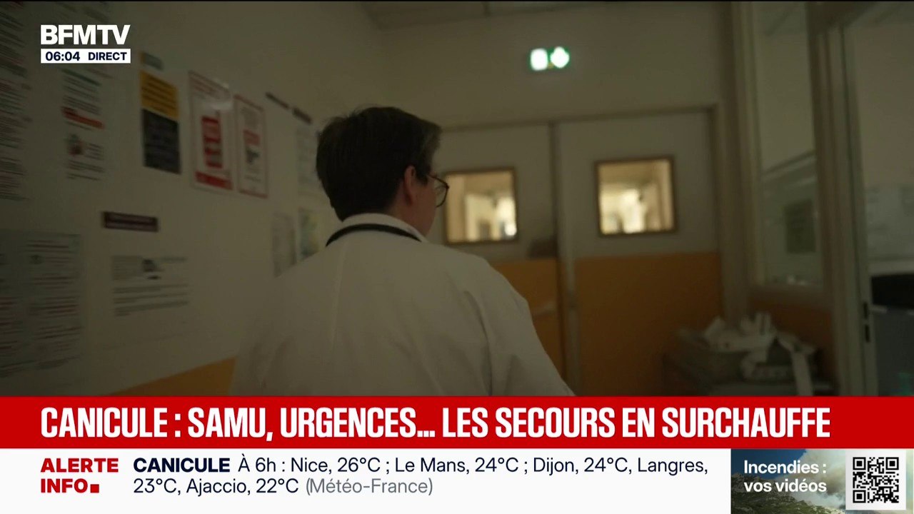 Canicule: Samu, urgences, SOS Médecins… les services de secours sont débordés