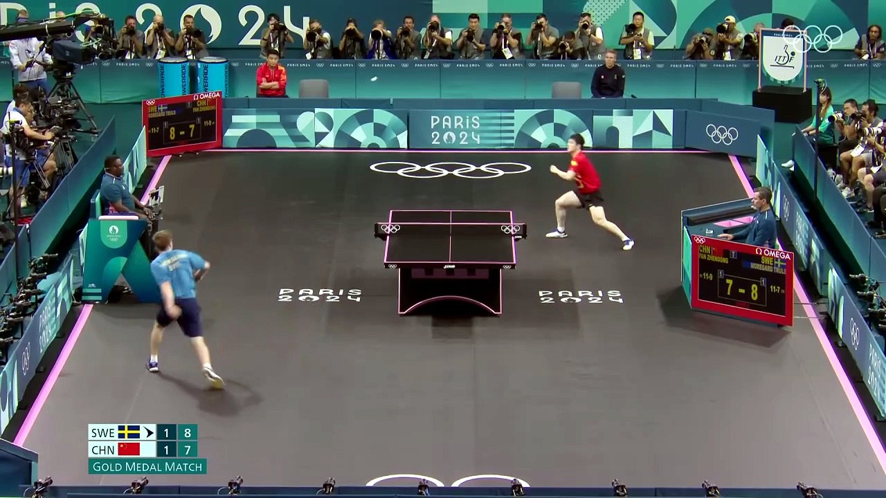 INCREDIBLE Table Tennis Rallies at #Paris2024 🏓 ｜ Top Moments