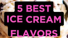 Top 5 Ice Cream Flavours #shorts #icecream