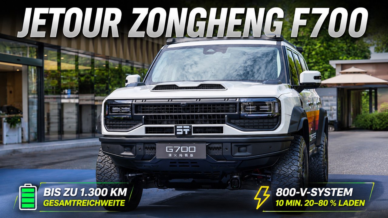 2027 Jetour Zongheng F700: Luxus, Hybridantrieb und Abenteuer
