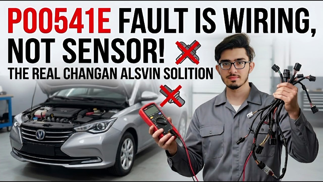 Changan Alsvin P00541E Fault Solved: It’s Wiring, Not the Sensor!