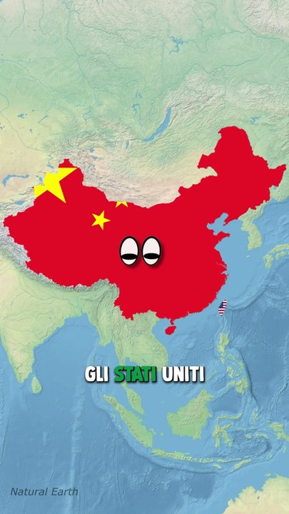 Cosa succederebbe se gli Stati Uniti e Taiwan si scambiassero di posto?!?