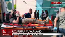 Bursa'da uçuruma yuvarlanan orman işçisi yaralandı