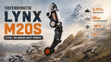 DEEP Robotics LYNX M20S zeigt die Zukunft autonomer Robotik