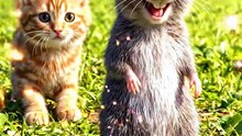 Kitten & Mice together