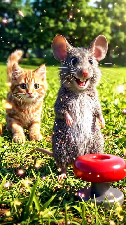Kitten & Mice together