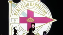 Así presentó el Dépor su nuevo escudo en la mágica noche de San Juan