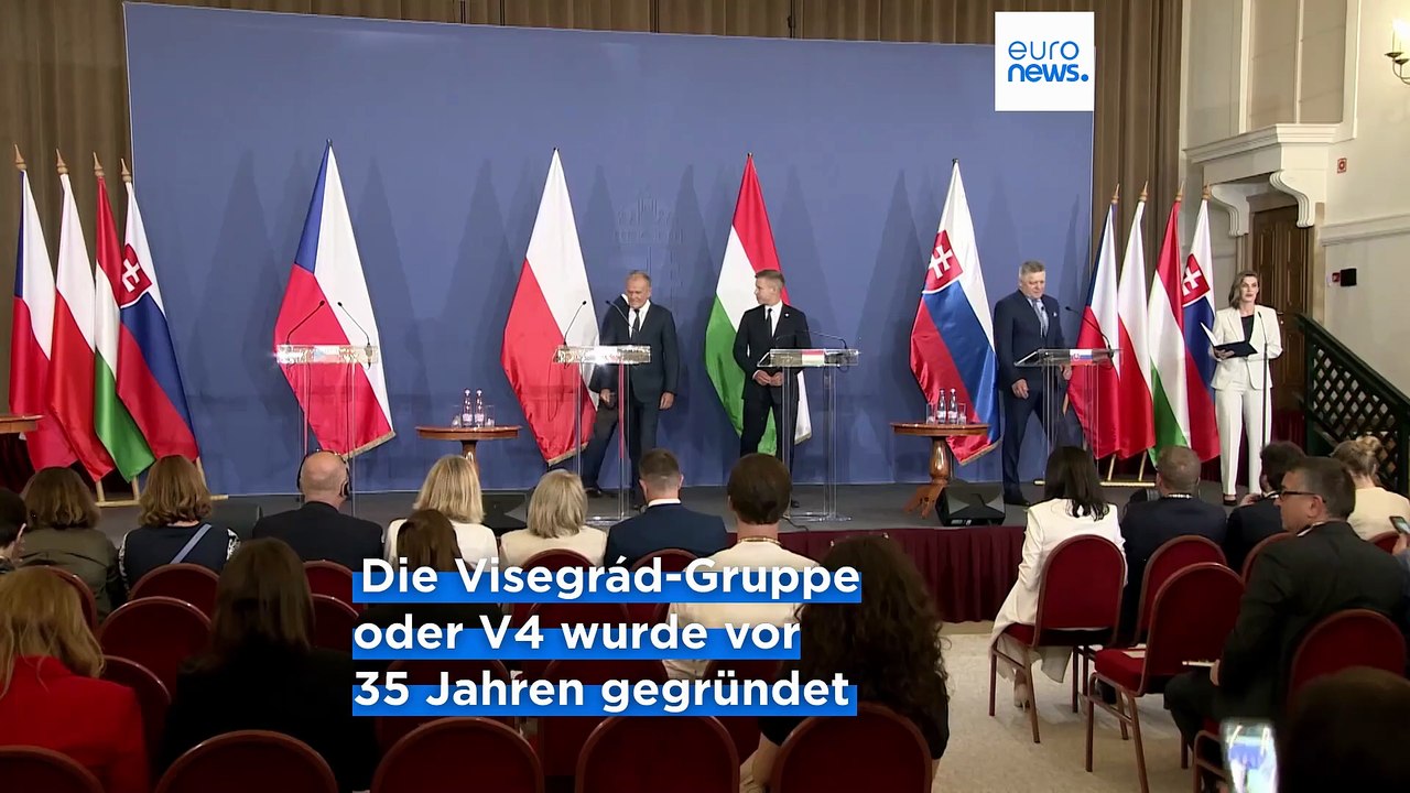 Visegrád-Gruppe: Ungarn, Polen, Slowakei und Tschechien wollen V4 wiederbeleben