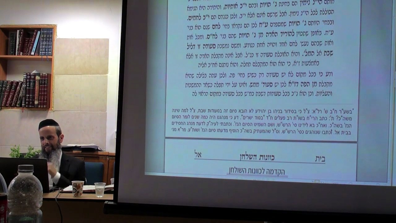 הרב יניב יעקב - כוונות שבת החדש - סדר הסעודות ש...
