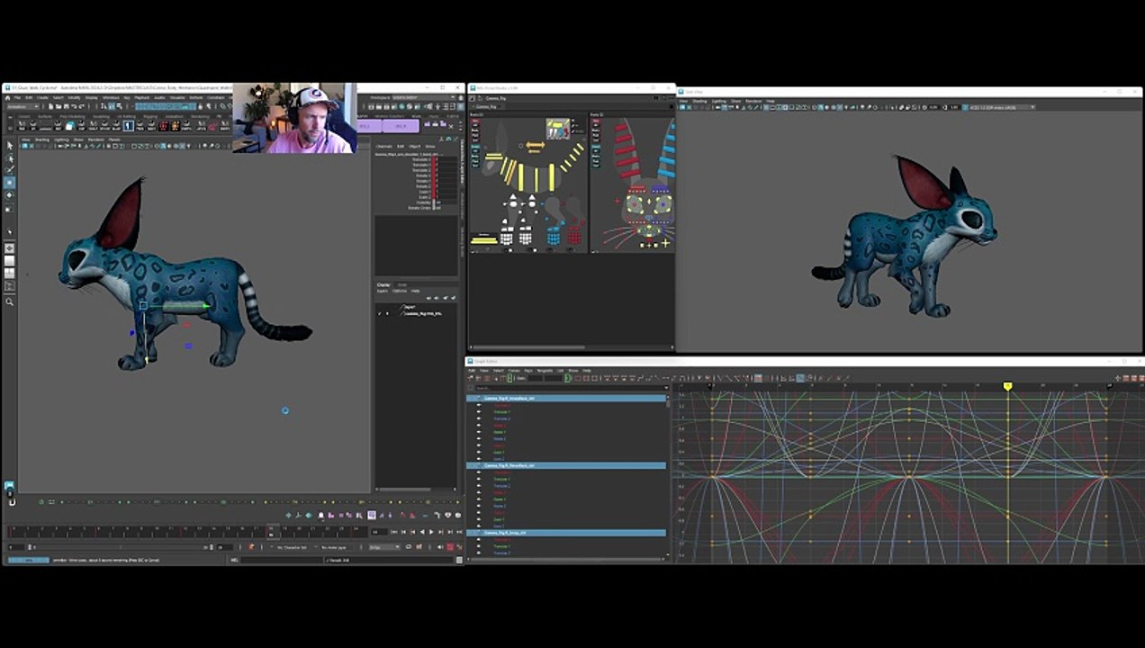 11-2. Quadruped Walk Cycle_2