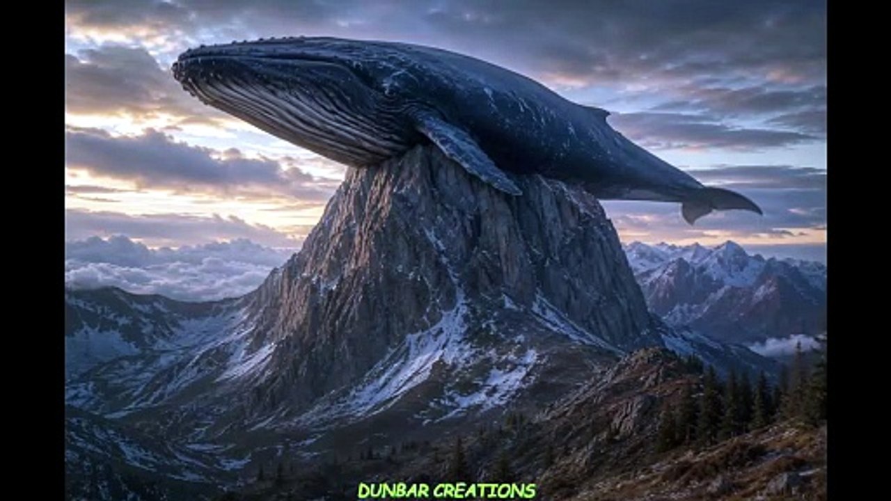 WHALE ON MOUNTAIN