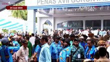 Antusias! Momen Prabowo Tinggalkan Penas KTNA XVII 2026, Warga Salaman dan Foto Bersama